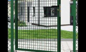 portillon-grillage-garden-vert