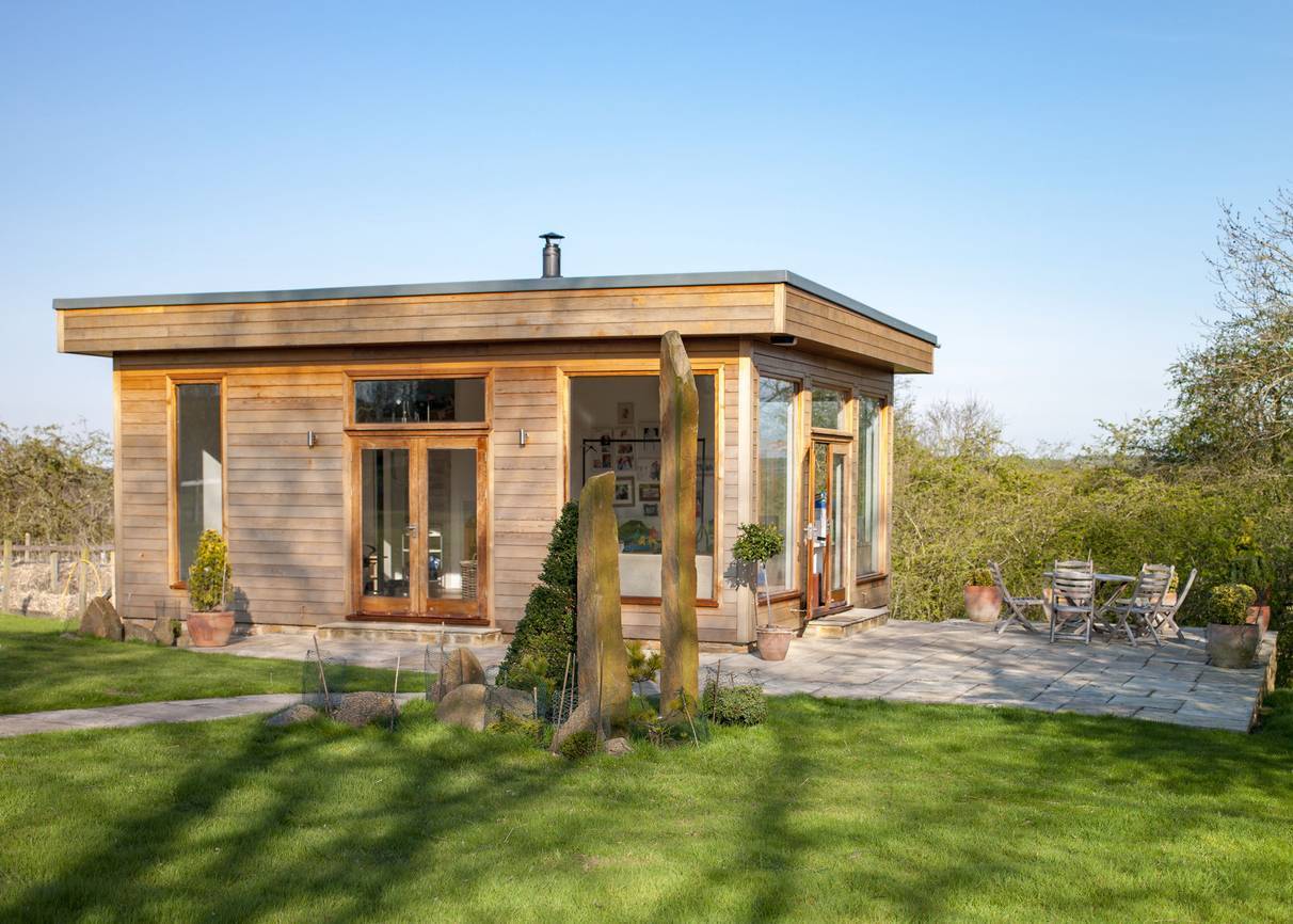 studio de jardin en bois
