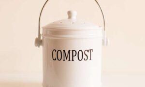 Composteur blanc