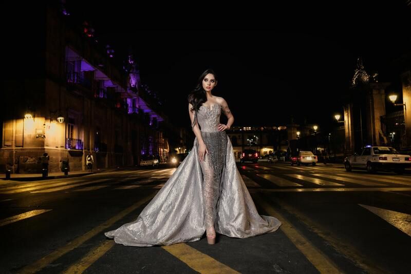 robe transparente