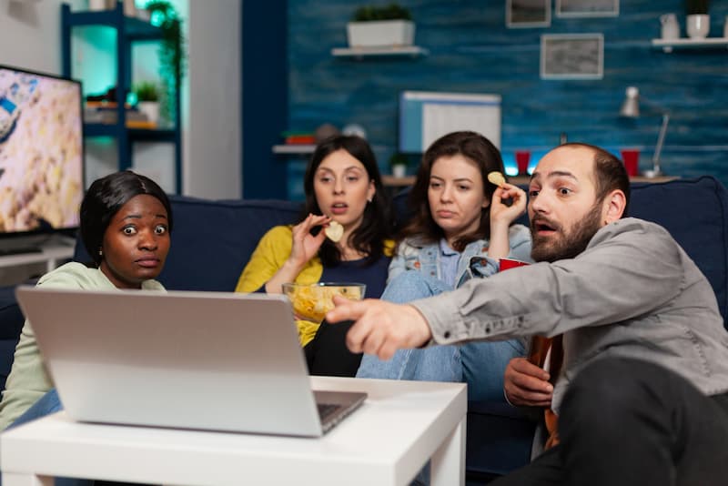 Soirée ciné entre collègues